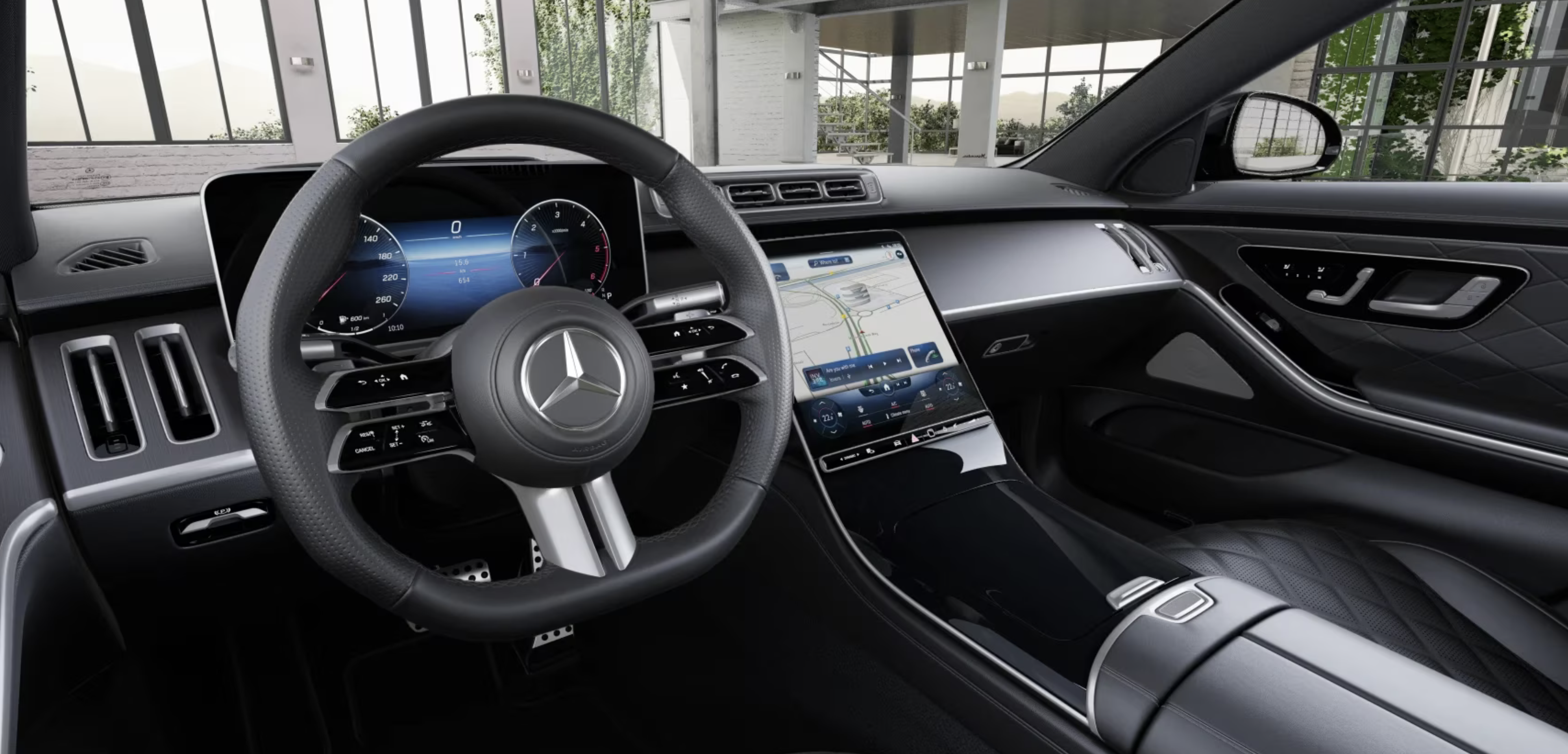 Mercedes Benz S 400d LONG AMG 4MATIC | luxusní limuzína | naftový motor | prodloužená verze | ihned k předání | skladem | nákup online na AUTOiBUY.com| 